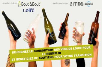 Rejoignez le consortium Vins de Loire pour le réemploi !