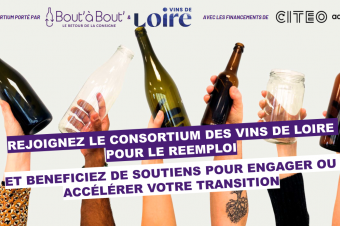 Rejoignez le consortium Vins de Loire pour le réemploi !