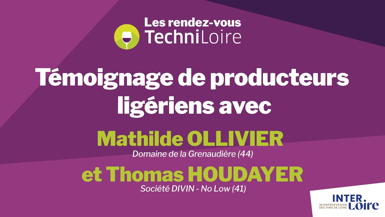 Témoignage de producteurs de No-Low ligériens